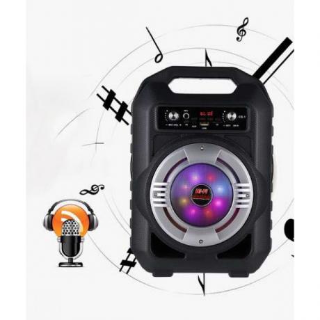 Ударо и влагоустойчива Bluetooth караоке тонколона 