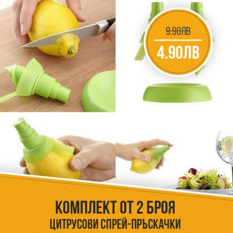 Комплект от два броя цитрусови спрей пръскачки 