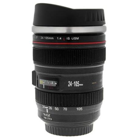 Чаша във формата на фото обектив тип Canon