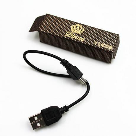 Практична еко USB запалка Jack Daniels - златиста