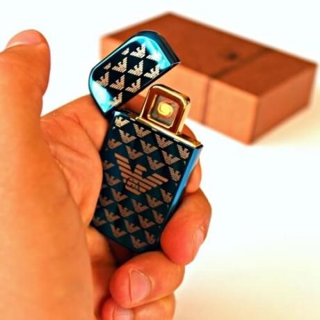 Луксозна еко USB запалка с логото на Армани