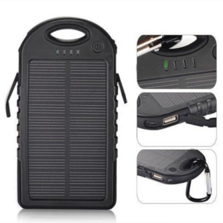 Ударно и влаго устоичива външна соларна батерия 20000mAh